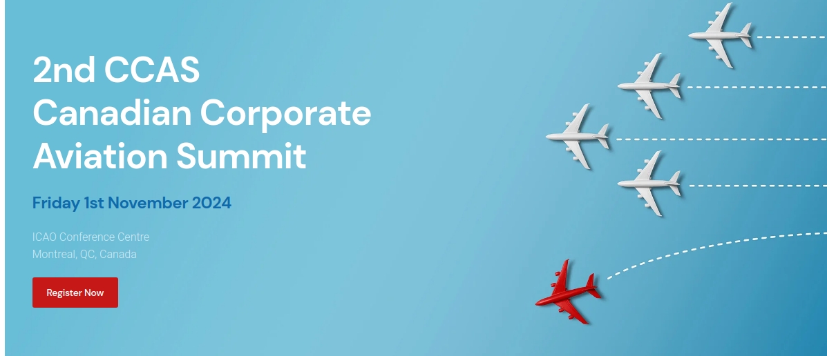 2nd CCAS Canadian Corporate Aviation Summit. 2024